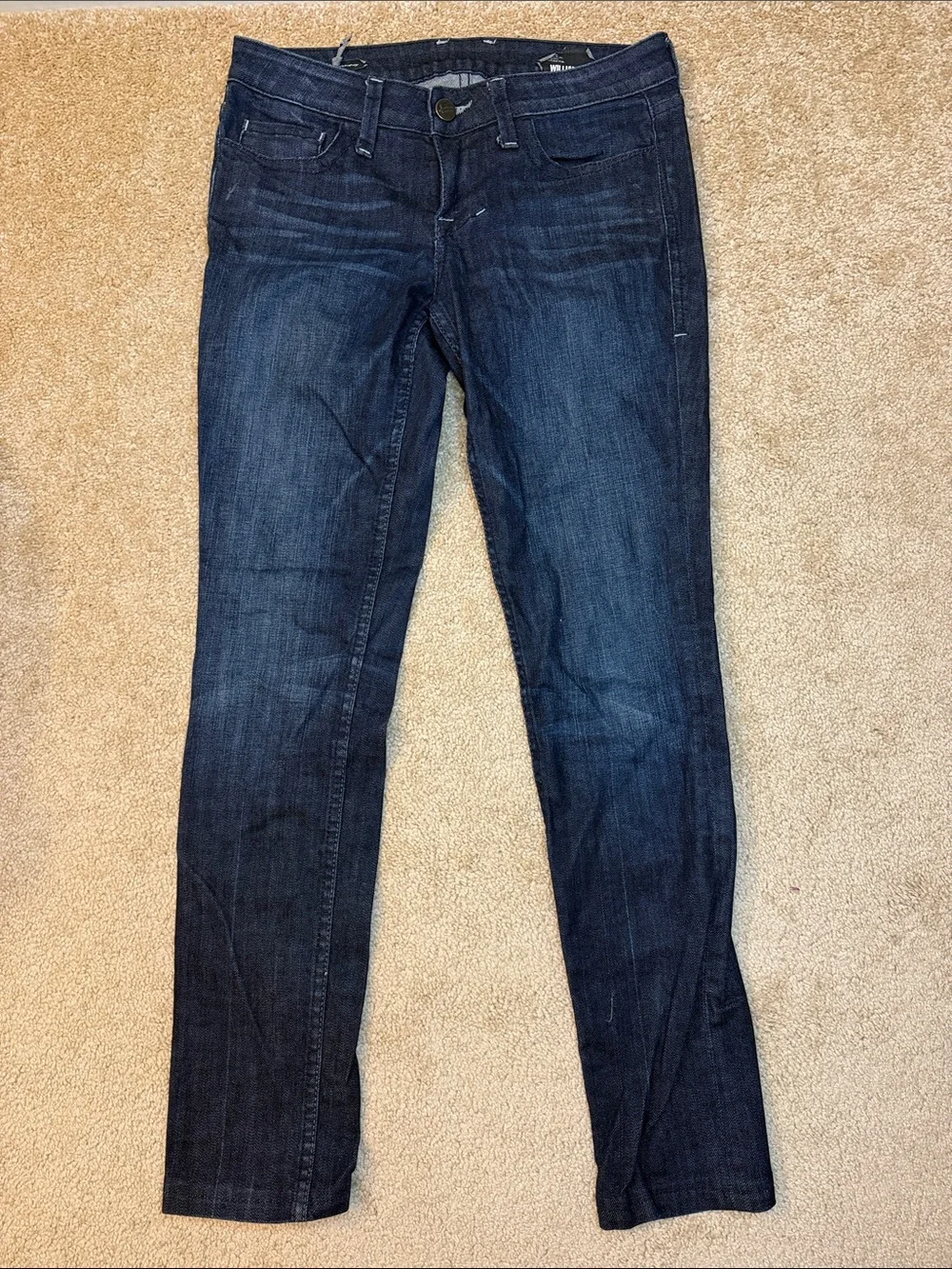 William Rast Dark Blue Women’s Ultra Skinny Jeans Size 26 - Picture 8 of 13